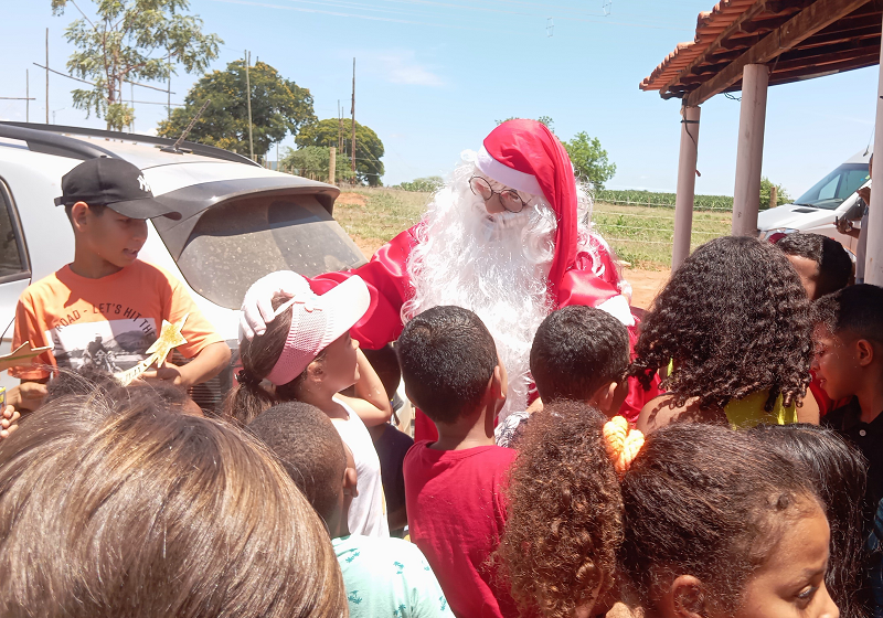 O Natal chegou em Serra das Almas!